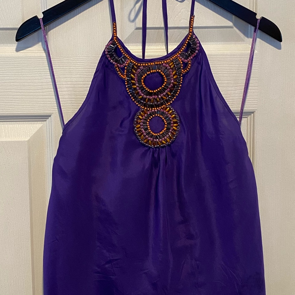 TRINA TURK | Silk halter top - Picture 7 of 9